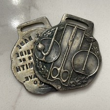 Antique Sharp & Smith Surgical Instruments Chicago IL Watch Fob Veterinary Rare
