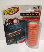 Nerf Vortex Refill Pack 10 discs- Orange