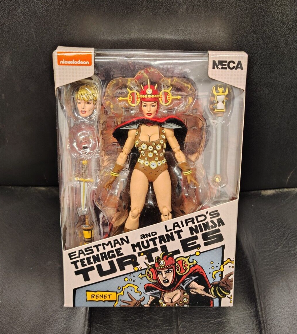 NECA TMNT Renet Action Figure Eastman Laird Nickelodeon