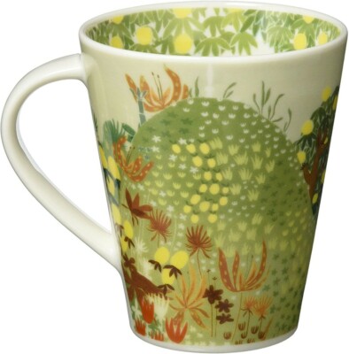 Yamaka Moomin Valley Mug Cup luont big mug cup Green 500ml MM3201-35 From Japan