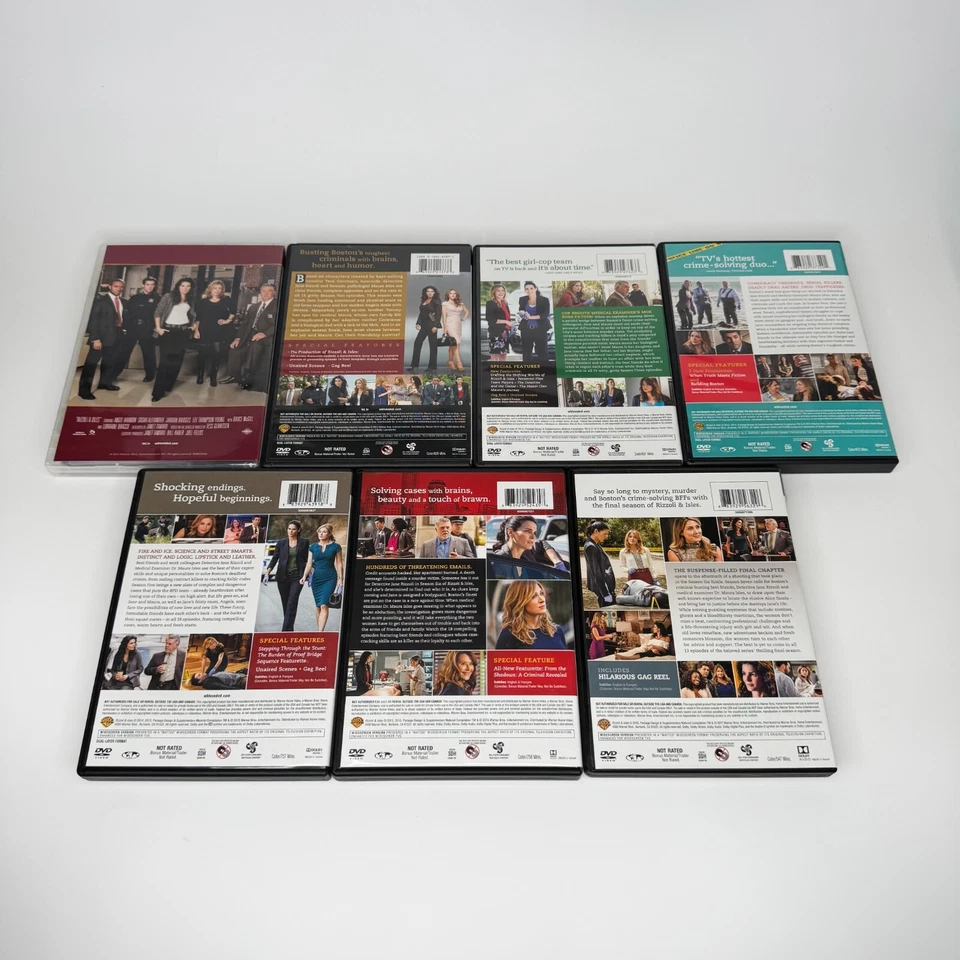 Rizzoli & Isles: Complete TV Series - Seasons 1-7 (DVD, 2010-16) Angie Harmon - Image 3 of 3