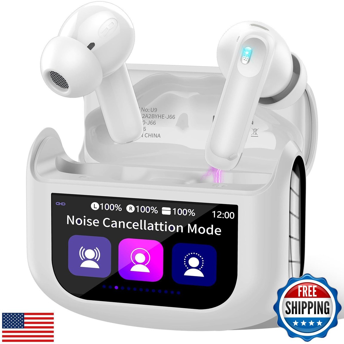 True Wireless Earbuds Mpow X3 Transparency Mode QXUFV Wireless