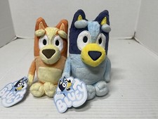 Bluey Friends 8" Plush Bluey Bingo Brand New With Tags Lot of 2 Set