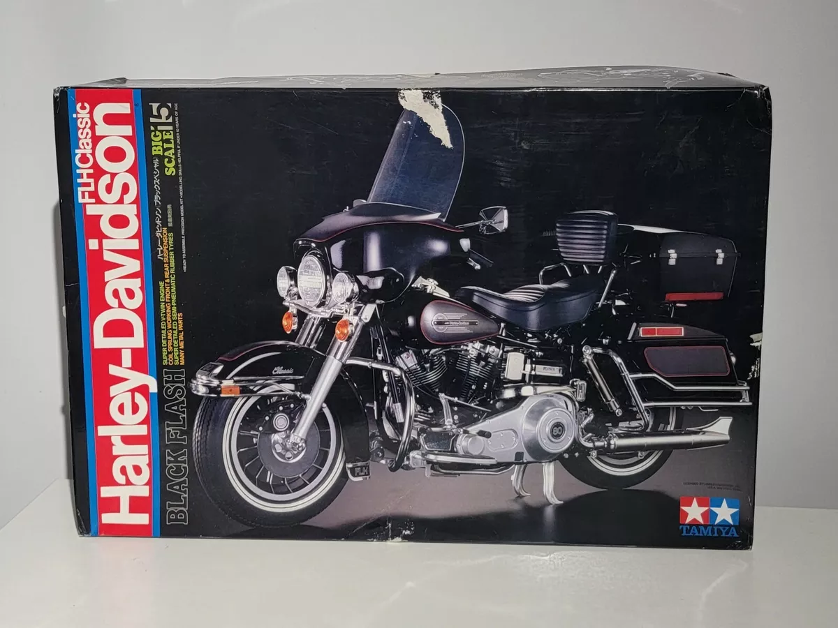 TAMIYA Harley-Davidson BLACK FLASH FLH Classic 1/6th SCALE | eBay
