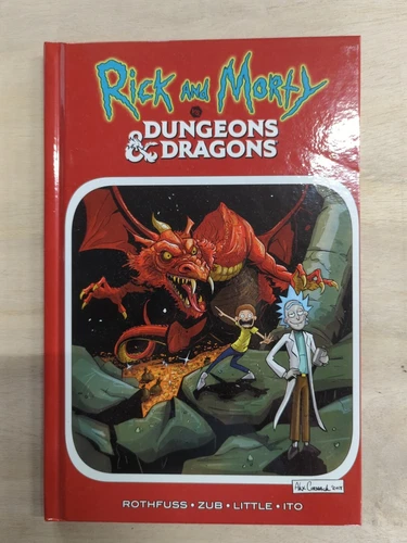 Rick And Morty Vs. Dongeons And Dragons HC