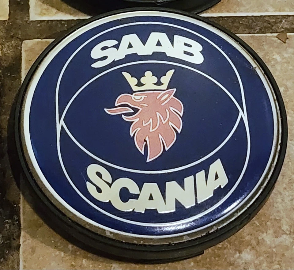 Juego de 4 tapas centrales originales OEM 1997-2000 Saab-Scania 900 9000 9-3 9-5 4566311 Foto 4 de 4