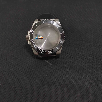 40mm Steel Watch Case Diving Waterproof Dial For NH35 NH36 4R35 SKX007 Movement