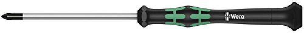 (TG. PZ 1 x 80 mm) Wera Kraftform 2055 Micro Screwdriver Pozidriv Tip 1 - NUOVO