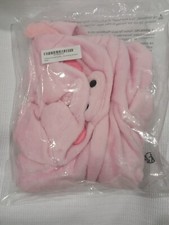 FZOSM Girls One Pc Hooded Pig Costume Sz 3-4 Yrs. New.