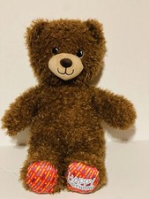 Build A Bear Happy Birthday Brown Teddy Bear Plush 15" Stuffed Animal BAB Stuffy