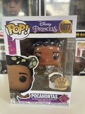 Pocahontas (Con Pin) #1077 Disney Princesa Pop! Figura Vinilo Funko Exclusivo