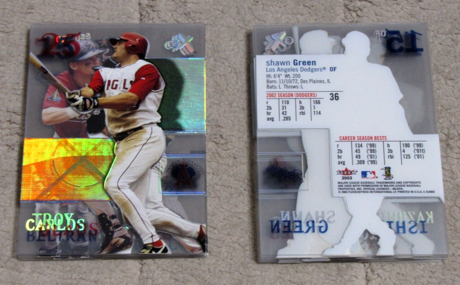 2003 E-X  Baseball (Pick Choose Complete)