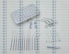 Myringotomy Shea Ear Operation Instruments Set 29 Myringoplasty ENT 