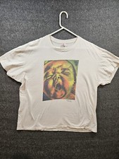 Vintage 90s Art Graphic T-shirt Baby Face USA Made HANES TAG Boxy Fit XXXL
