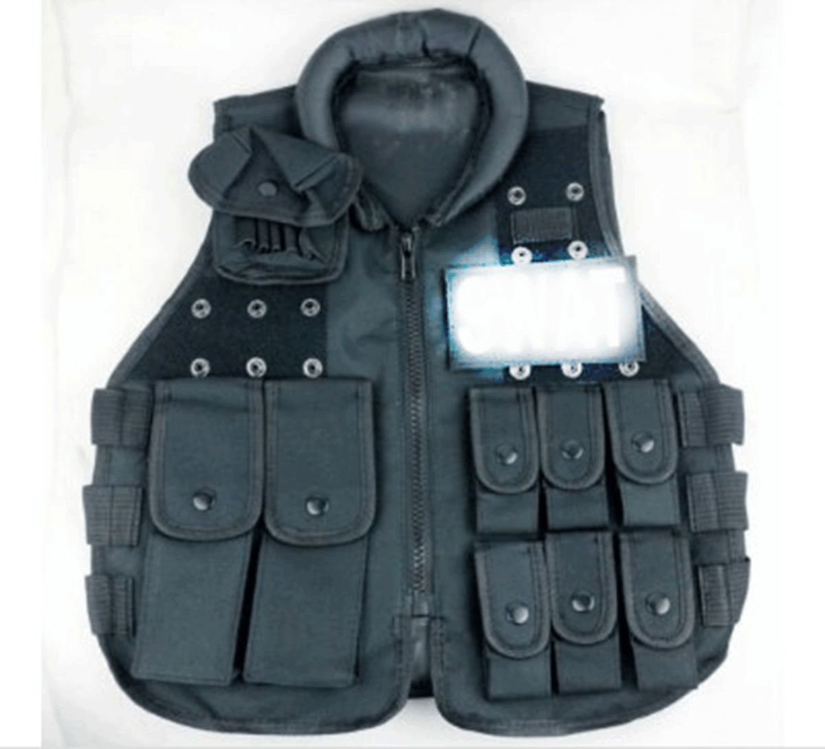 BK Zip Cosplay Clothes Kids Girls Boys Tactics SWAT POLICE VEST 