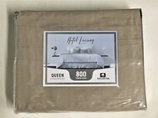 Hotel Luxury 800TC Sheet Set Queen 100 Cotton DP Bedroom