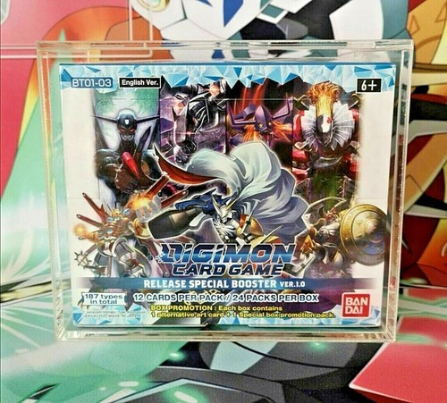 Digimon TCG Booster Box Schutzhülle/24er Pack/Sammelkarten - Bild 1 von 4