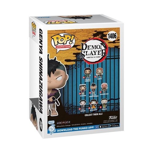 Funko Demon Slayer POP Genya Shinazugawa Vinyl Figure NEW IN STOCK - Bild 2 von 3