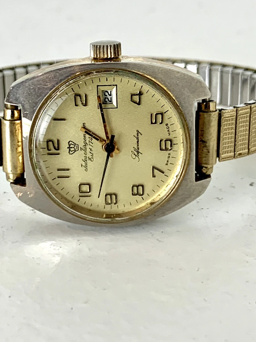 Jules jurgensen clearance self winding watch