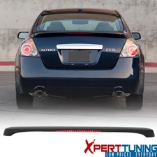 Fits 07-12 Nissan Altima Sedan OE Factory Matte Black Trunk Spoiler & LED Light