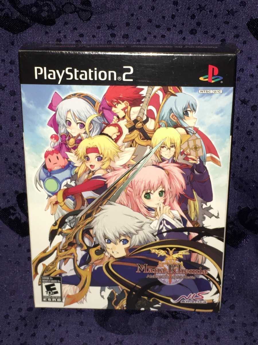 MANA KHEMIA: ALCHEMISTS OF AL-REVIS PS2 PREMIUM BOX PLAYSTATION 