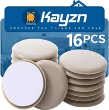 Self-Adhesive Furniture Slider 2.5Inch Self-Adhesive Furniture Moving Pads Ad...