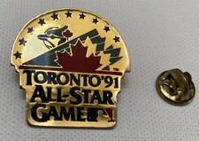 1991 MLB All Star Game Pin Toronto Blue Jays MLB Baseball 2’ With Blue Stars