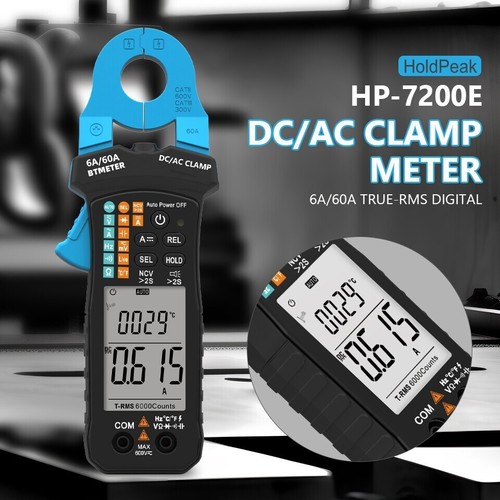 BTMETER TRMS Zangenmultimeter 6000 CAT III 300V, NCV, Auto-Range, Temperatur - Bild 2 von 9