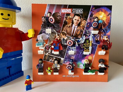 Display Case Rahmen passend für Lego Minifiguren Marvel Studios 1 FRAME