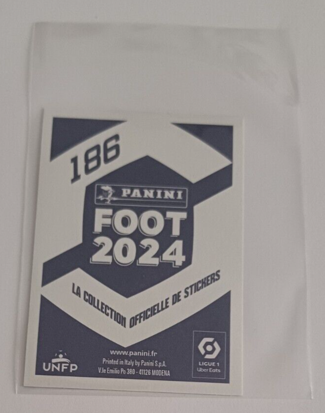 Vignette Panini Ligue 1 2007 N°189 - Écusson OM Olympique Marseille, Non Collé, Grade 10