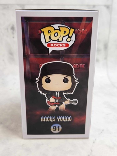Funko Pop Rocks AC/DC - Figura Vinilo Agnus Young #91 #36318 NUEVO - Imagen 4 de 6