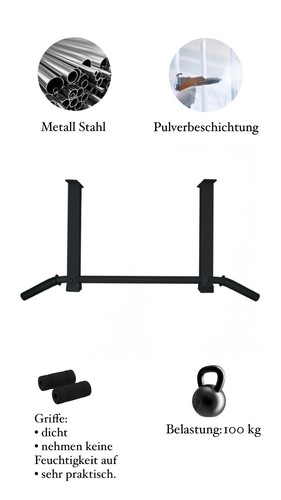 Pull-up bar 3 in1 pull-up bar wall mounting dip station pull-up bars - Picture 112 of 146