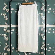 Louise Kennedy Jacquard Midi Pencil Skirt Size 10UK 6US M Elegant Luxury Classic