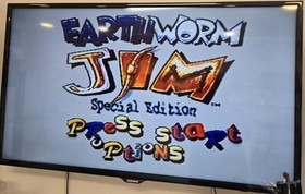 1995 SEGA CD EARTHWORM JIM SPECIAL EDITION GAME TESTED WORKS INTERPLAY SHUNY