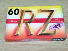 Victor RZ - 60C Type1 Vintage Audio blank cassette tape new sealed (Japan )