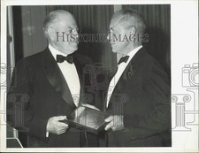 1947 Press Photo Warren Austin and Robert Patterson at Waldor-Astoria, New York