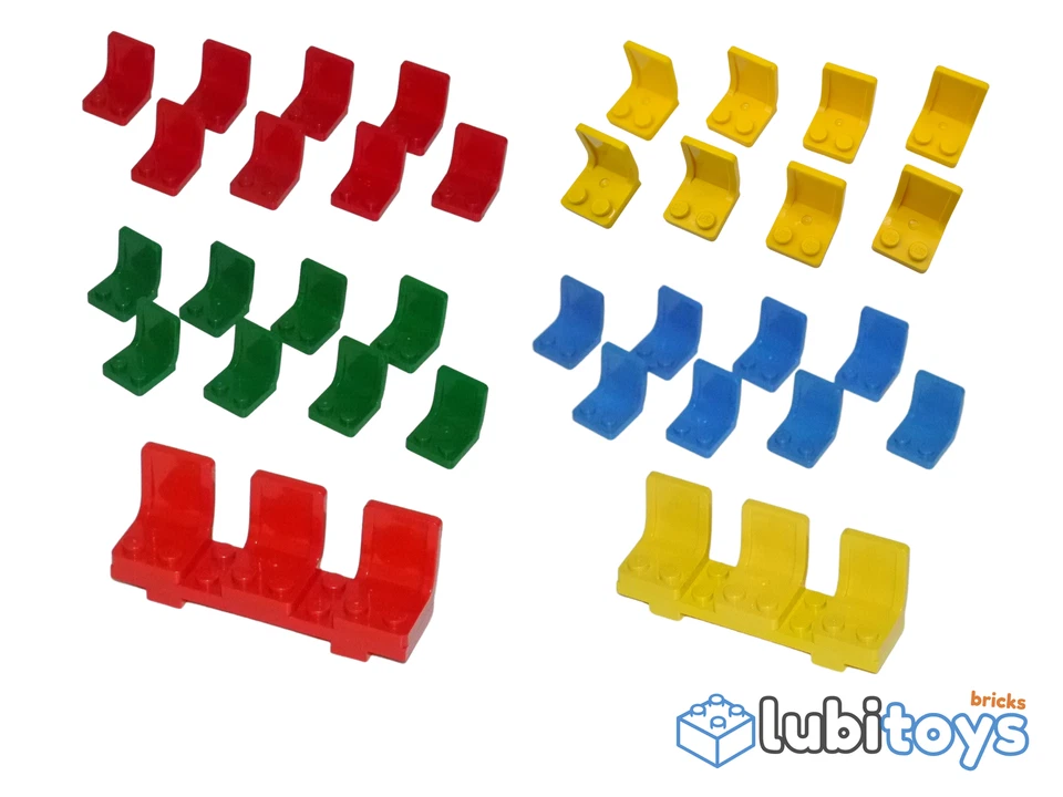 Lego® Eisenbahn 9V RC TRAIN Zubehör Sitze Stühle ZUG - Bild 1 von 1