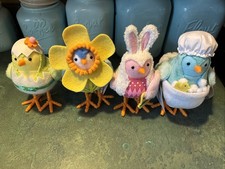 Target 2026 Spritz Spring Easter Featherly Friends Fabric Birds Complete Set