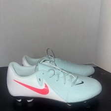 Nike Men's Size 9.5 Phantom GX II Club FG/MG (FJ2557 300) Green Soccer Cleat