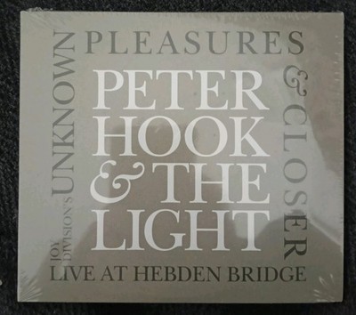 Peter Hook & The Light Live at Hebden Bridge CD Unknown Pleasures