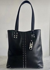 Michael Kors Astor Large Studded Leather Tote Bag in Black Excellent Condition