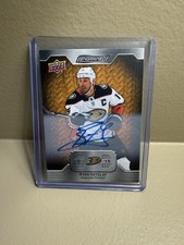 2023-24 Upper Deck Engrained Hockey Ryan Getzlaf Oak Auto #71