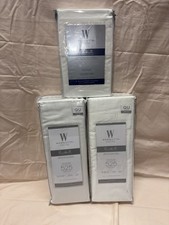 BNWT RARE WAMSUTTA 525 500 THREAD COUNT QUEEN SHEET SET BUNDLE IN WHITE