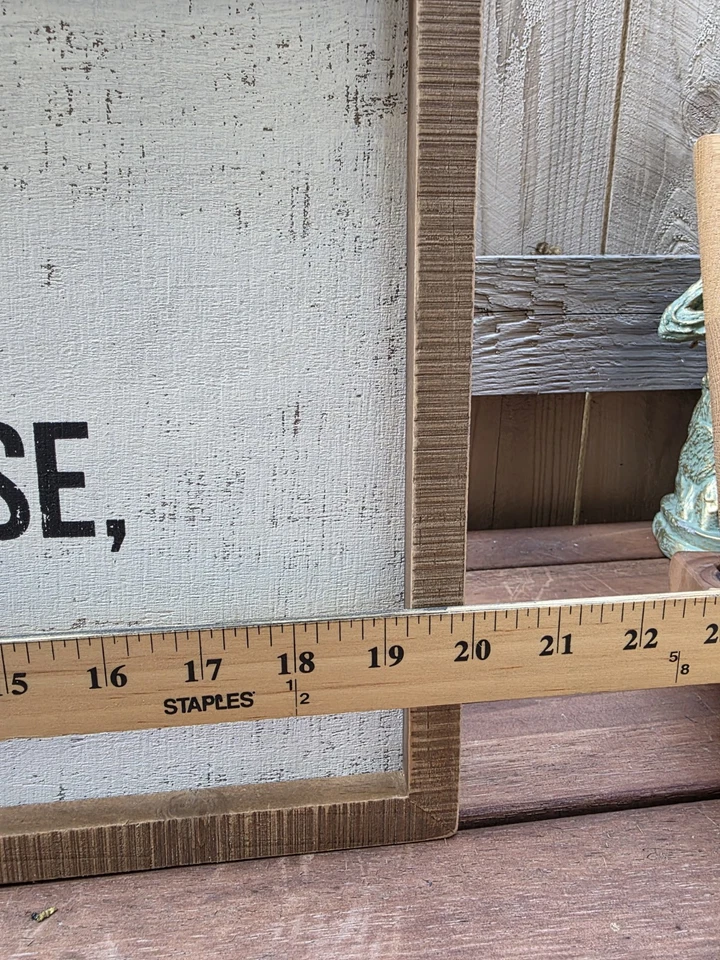 As For Me And My House We Will Serve Wine Wall Art Sign Primitives By Kathy - Image 3 of 4