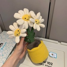 Jellycat Amuseables Daisy Flowerette Rare Plush Toy – Flower Doll with bag