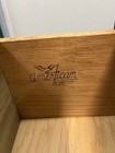 Mid-Century Modern Dresser American of Martinsville Accord Walnut & Cane w/ X’s — photo 2