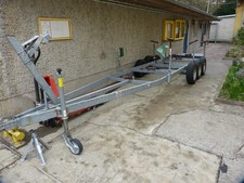 Hafentrailer, kann mit rotem Kennz. überführt werden. Bis 3,5t. bisher Saga 27,