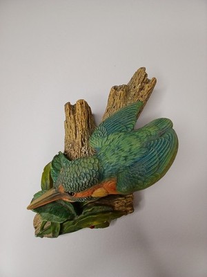 Bossons Eisvogel Kreide Wandbehang kleine Beschädigung