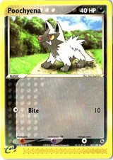 Poochyena 63/109 EX Ruby and Sapphire MP on eBay