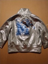 Balera Silver Memphis Tigers Dance Costume Child Jacket